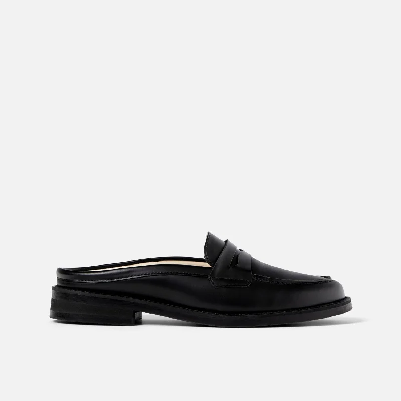 Wilde Black Mule Loafer - Women's