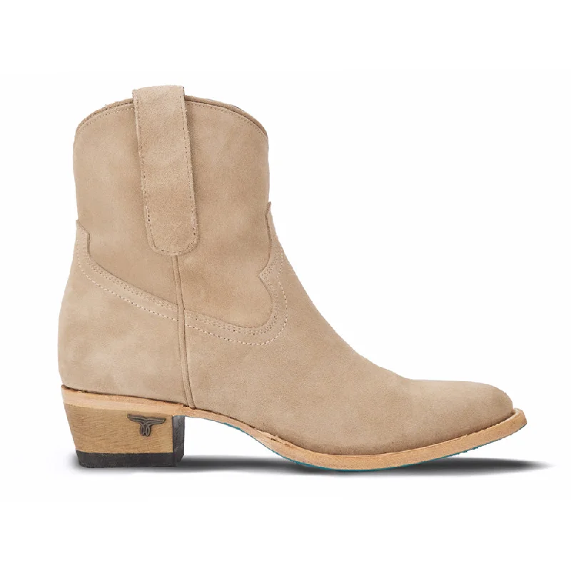 Plain Jane Round Toe Zippered Cowboy Booties