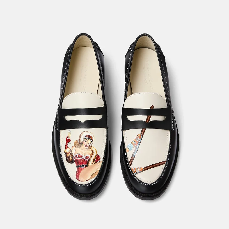 Wilde Hand-Painted Après-Ski Penny Loafer - Women's