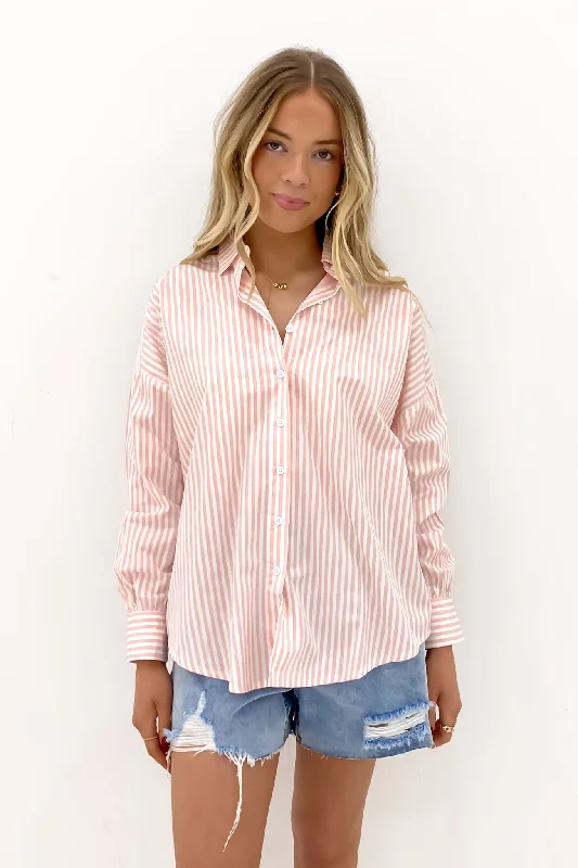 Tammy Shirt Bubblegum Stripe