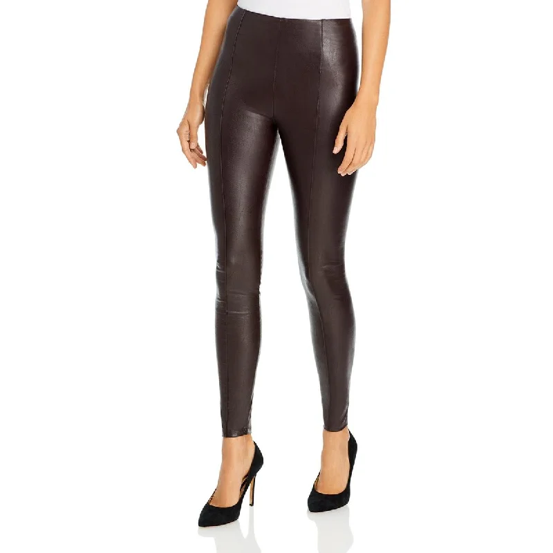 Lysse Womens Faux Leather High Waist Leggings