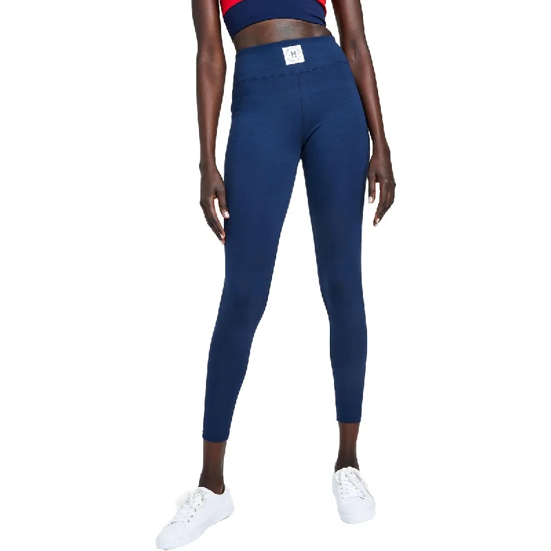 Tommy Hilfiger Sport Womens Logo Jersey Leggings