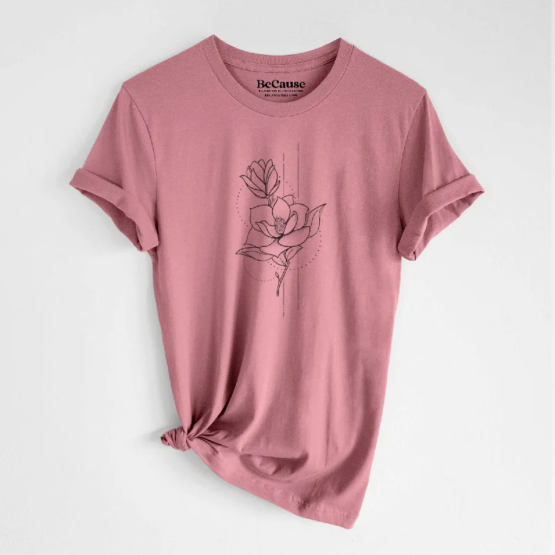 Southern Magnolia Stem - Lightweight 100% Cotton Unisex Crewneck