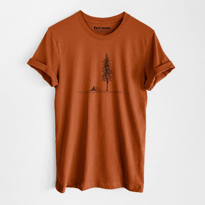 Pine Camp Vista - Lightweight 100% Cotton Unisex Crewneck