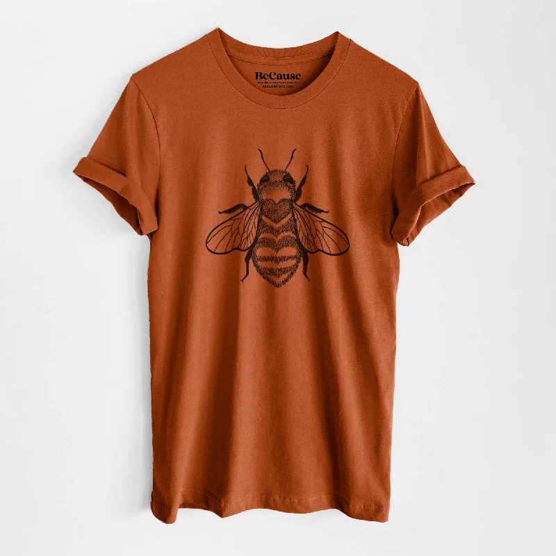 Bee Love - Lightweight 100% Cotton Unisex Crewneck