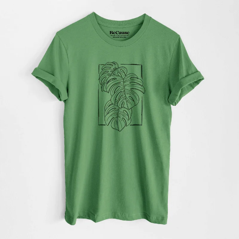 Monstera Deliciosa - Lightweight 100% Cotton Unisex Crewneck