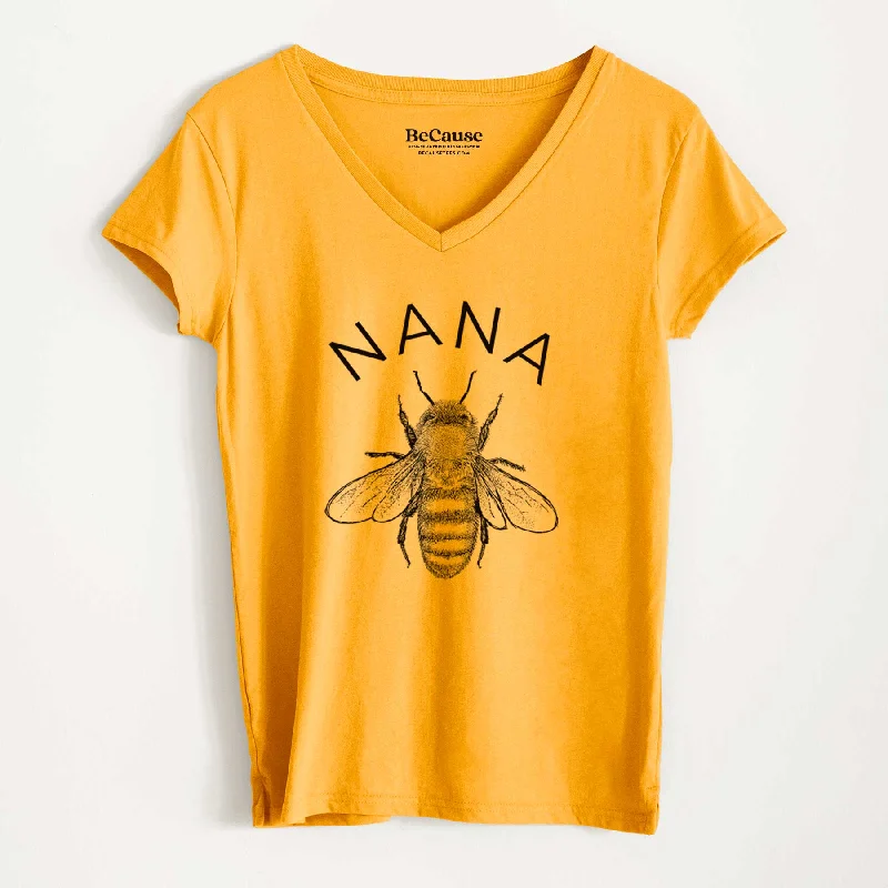 Nana Bee - Women's 100% Recycled V-neck