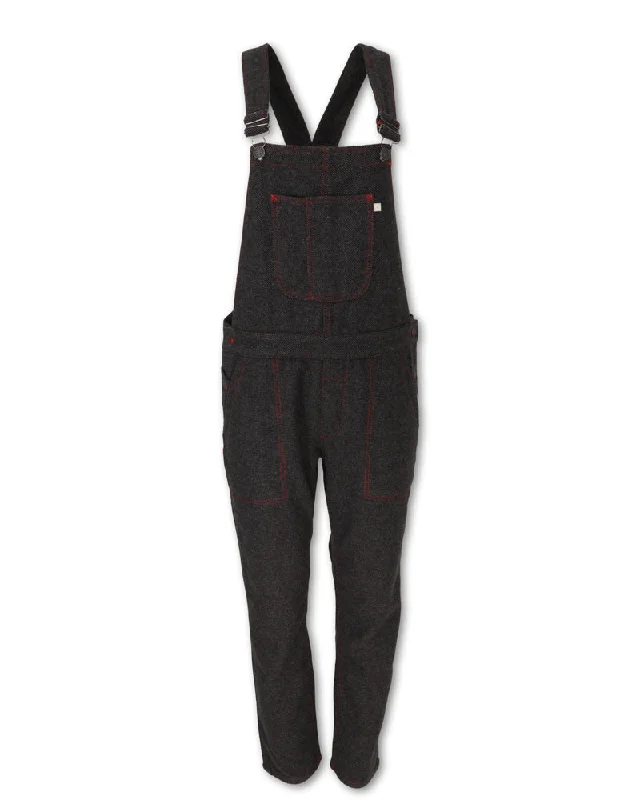 WOOL BLEND OVERALLS