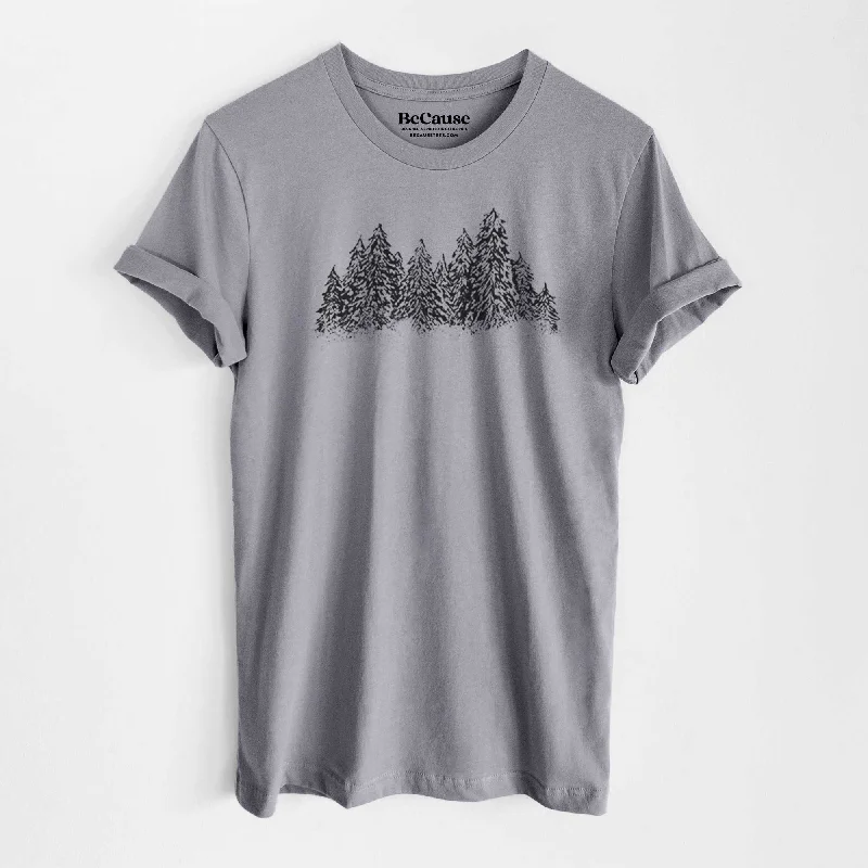 Winter Evergreens - Lightweight 100% Cotton Unisex Crewneck