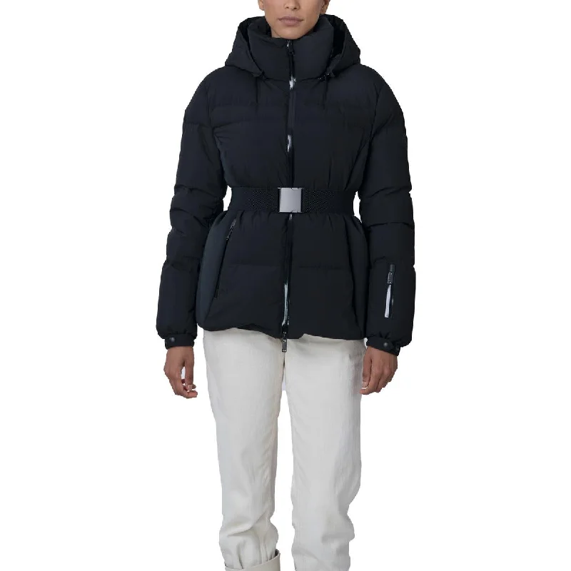 The Recycled Planet Womens Insulated Detachable Hood Puffer Jacket