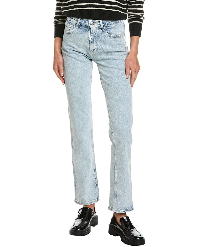 BOSS Hugo Boss Ada Light Blue High-Rise Straight Jean