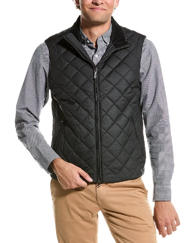 Brooks Brothers Diamond Quilted Vest