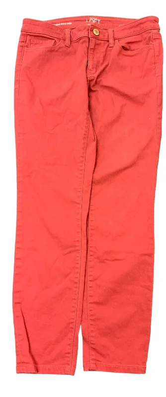 Loft Women's Jean 8/29 Red