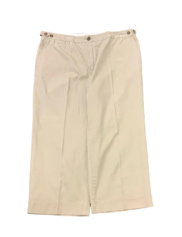 Lands End Women's Khakis 16 Capri