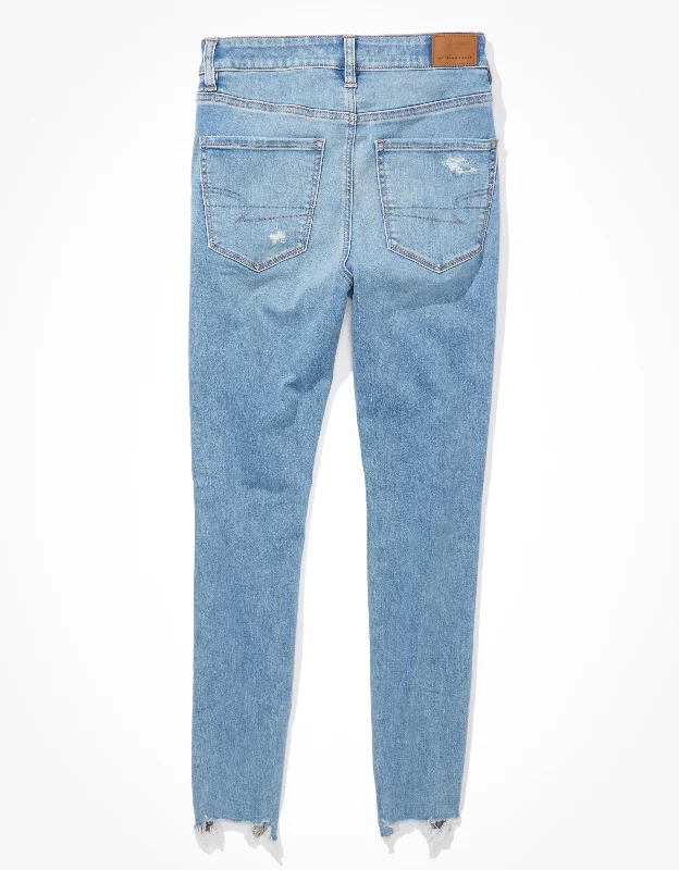 AE Next Level Ripped Super High-Waisted Jegging