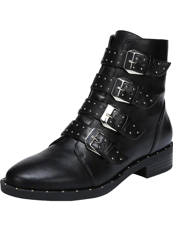 Margo Womens Studded Ankle Booties