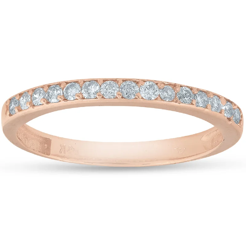 1/4ct Diamond Ring in 14k White, Yellow, or Rose Gold