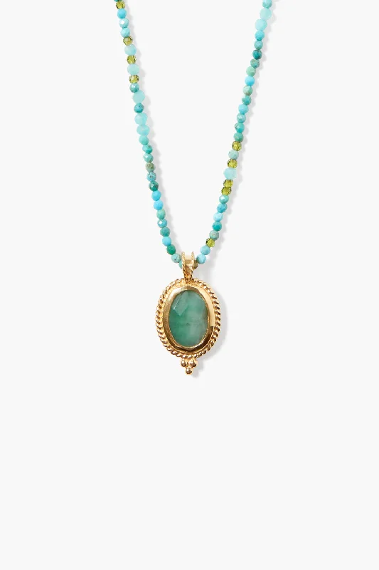 Calypso Necklace Turquoise Mix