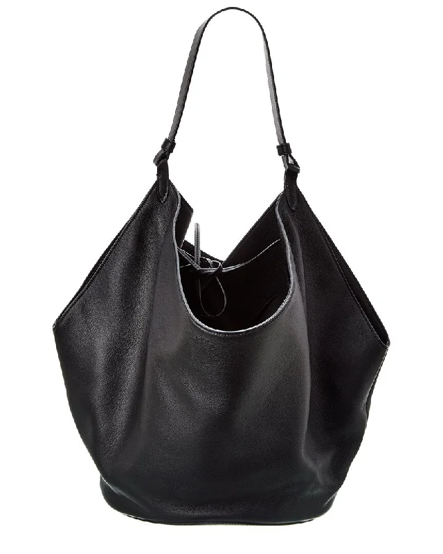 KHAITE The Lotus Medium Leather Tote