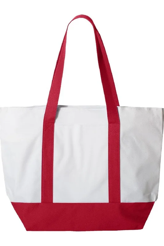 Liberty Bags Bay View Zippered Tote