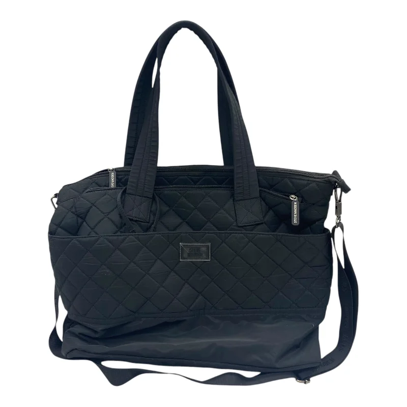 Tote By Steve Madden In Black, Size:Large