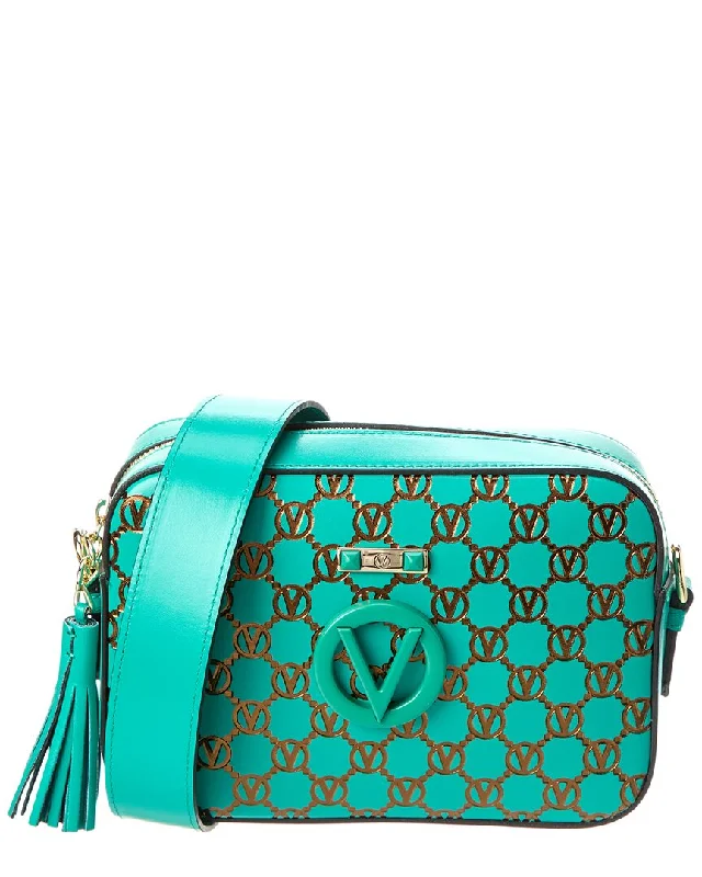 Valentino by Mario Valentino Babette Monogram Leather Crossbody