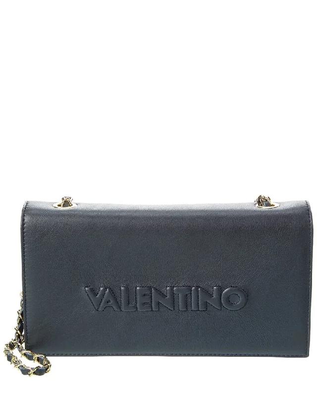 Valentino by Mario Valentino Lena Embossed Leather Crossbody