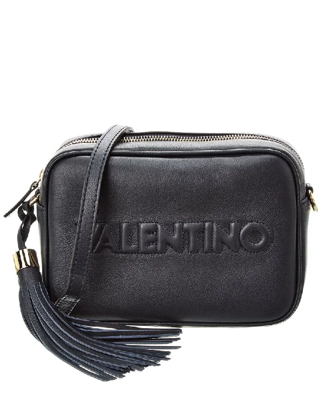 Valentino by Mario Valentino Mia Embossed Leather Crossbody