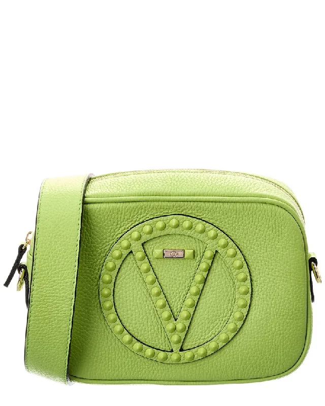 Valentino by Mario Valentino Mia Rock Leather Crossbody