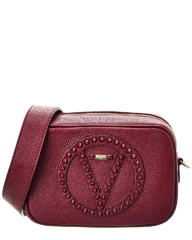 Valentino by Mario Valentino Mia Rock Leather Crossbody