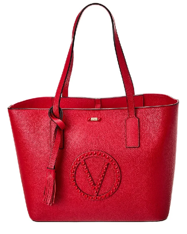 Valentino by Mario Valentino Soho Rock Leather Tote