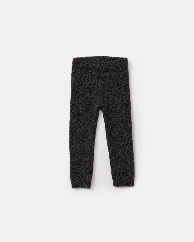 Leggings - Fuzzy | Black Melange