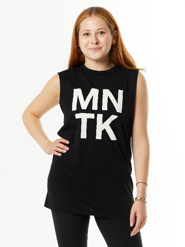 All Souls Muscle Tank 'MNTK' | Black