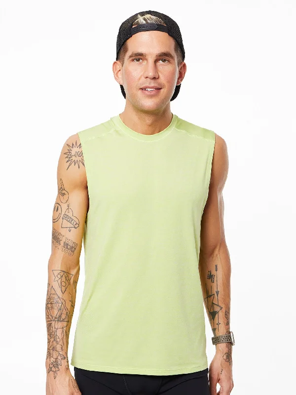 Breeze Seamless Tank | Lime Green