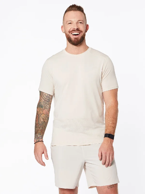 Breeze Seamless Tee | Khaki