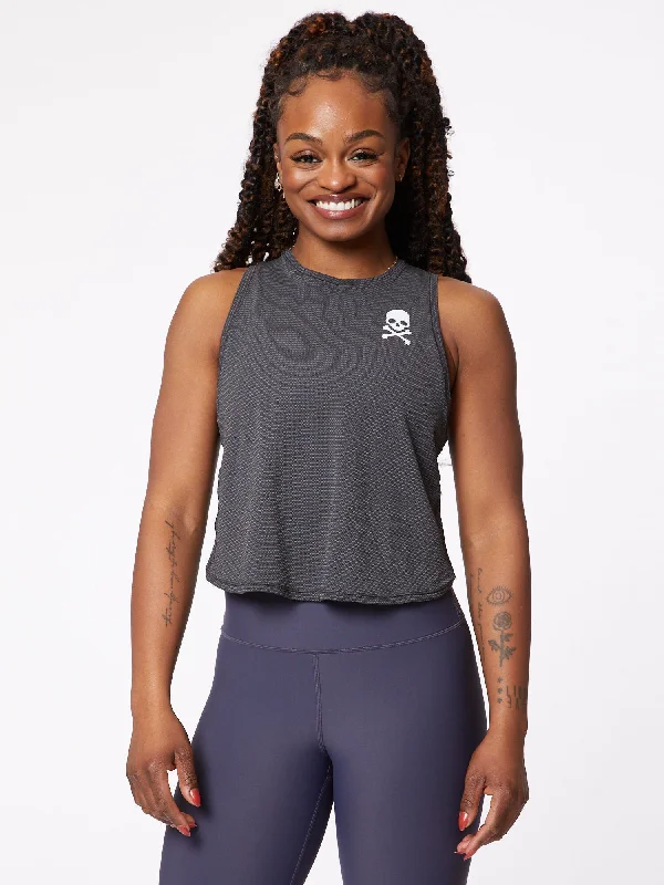 Lululemon | Fast as Light Mesh Tank | Graphite Grey