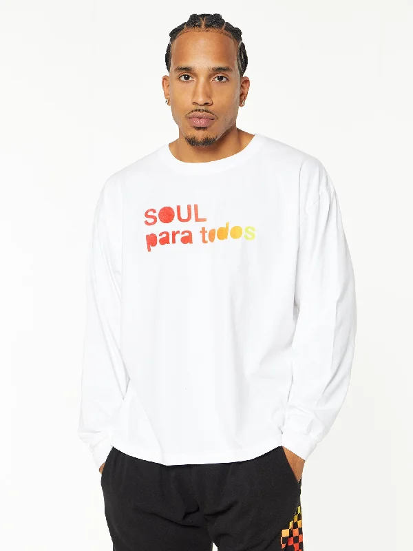 Latinx Heritage Month Brady Long Sleeve | White