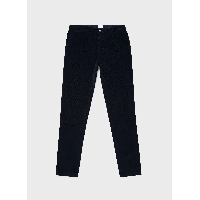 Corduroy Slim Fit Trouser | Men | Navy