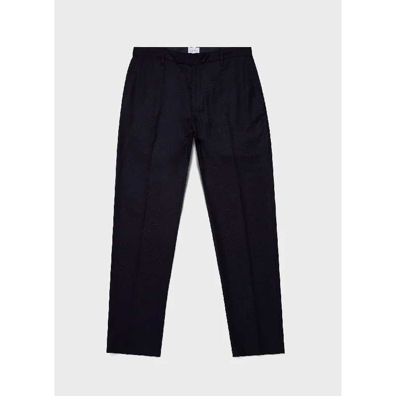 Travel Wool Trouser | Men | Navy