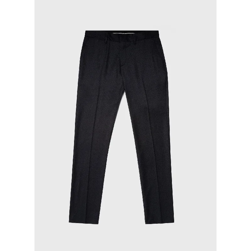 Wool Trouser | Men | Charcoal Melange