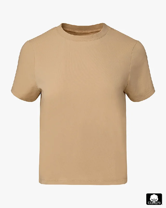 Relaxed Tee | Beige